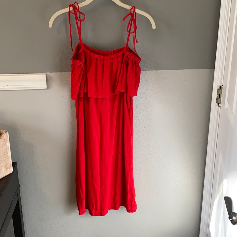 Michael Stars red dress